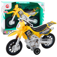Motocross Off-Road Drivljus Ljud Gul