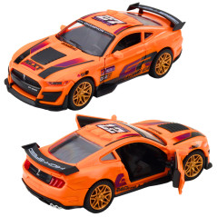 Racerbil GT 500 med öppningsbara dörrar, ljusdrift och ljudmix