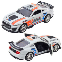 Racerbil GT 500 med öppningsbara dörrar, ljusdrift och ljudmix