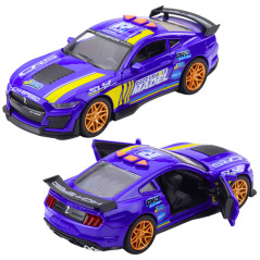 Racerbil GT 500 med öppningsbara dörrar, ljusdrift och ljudmix