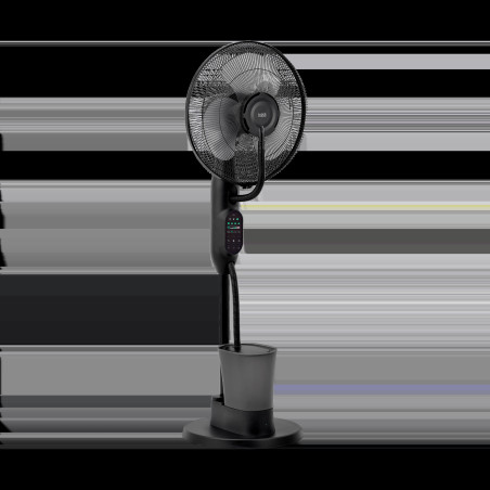 Golvfläkt med dimfunktion