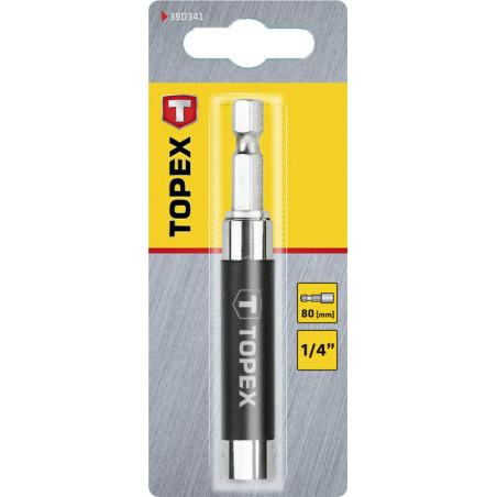 Handtag för spetsar, 1/4 tum, 80 mm