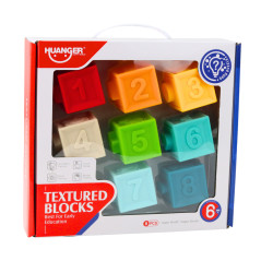 Gummibitar Sensoriska Pedagogiska För Småbarn Siffror Djur Mönster 8st