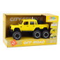 Terrängfordon med friktionsdrift Ljus Ljud Gul 6x6 116