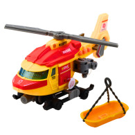 Helikopter Räddningsbår Vinsch Ljus Ljudblandning