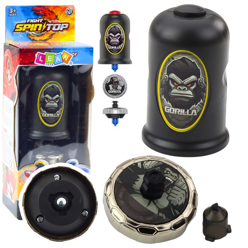 Set Launcher with Flying Disc Black Gorilla