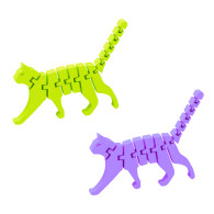 Katt Pussel Fidget 3D Flexibel Böjbar Mix