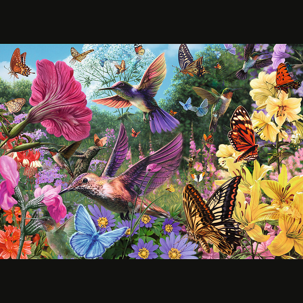 Puzzle - 1000 Premium Plus - Tea Time Ogród dla ptaków Trefl 10806 Puzzle - 1000 Premium Plus - Tea Time Ogród dla ptaków Trefl 10806
