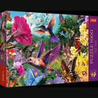 Puzzle - 1000 Premium Plus - Tea Time Ogród dla ptaków Trefl 10806