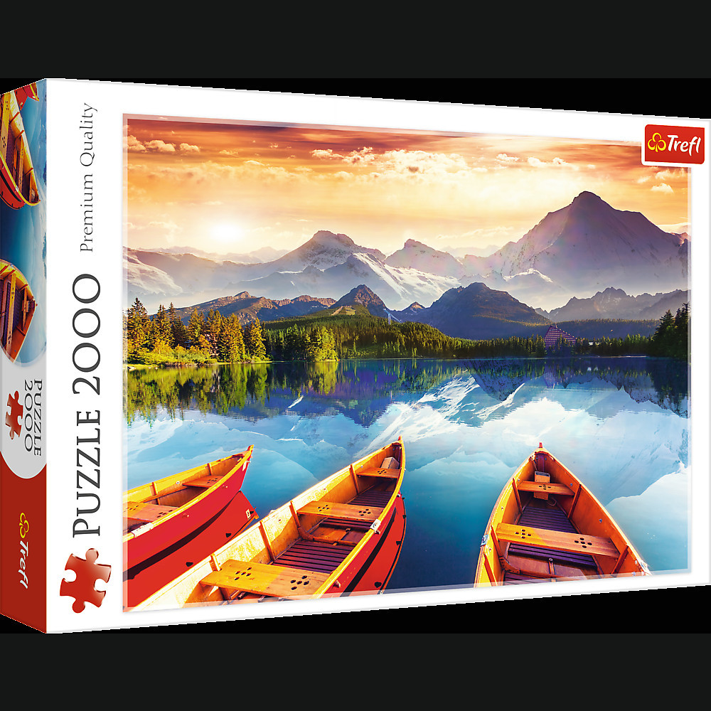 Puzzle - 2000 - Kryształowe jezioro - 500 px Trefl 27096 Puzzle - 2000 - Kryształowe jezioro - 500 px Trefl 27096