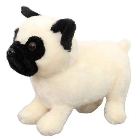 Mjukisdjur Maskot Hund Valp Vit 19cm