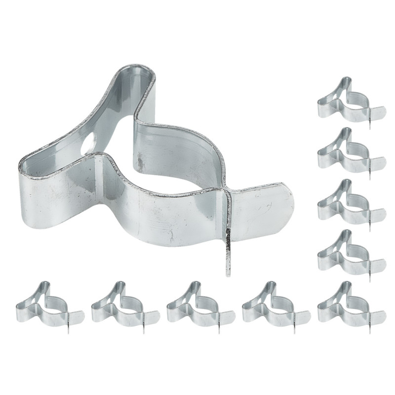 Verktygshållare av kolstål med en diameter på 16 mm, 10 stycken.