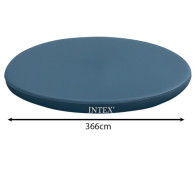 Pool cover for INTEX 28022 frame pool