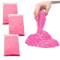 Magiskt Rosa Sandsats 3 kg Formar Blåsinstrument Spelbräda