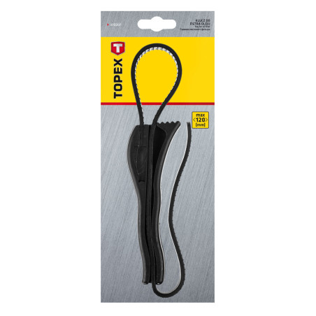 Nyckel till oljefilter, upp till 120 mm, bandtyp