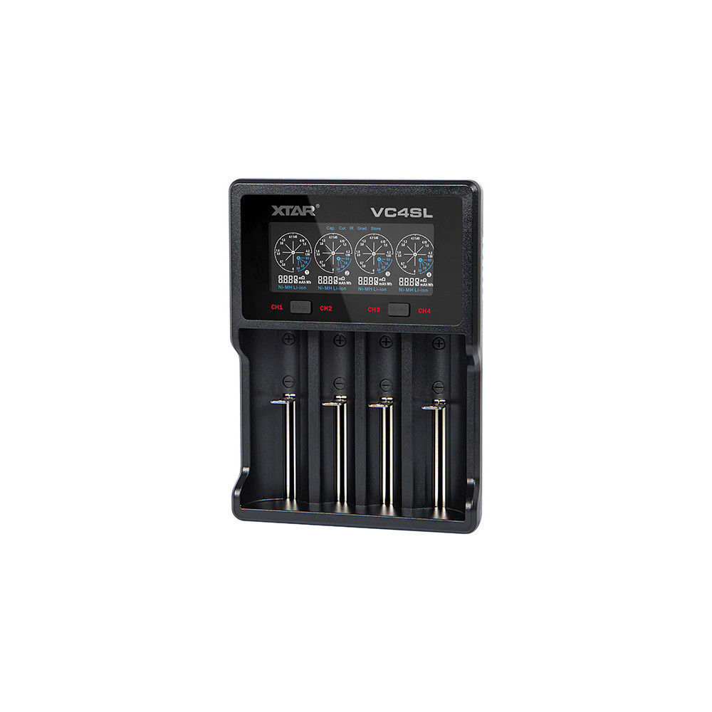 75-461 Batteriladdare xtar vc4sl för batteri 1865032650 75-461 Batteriladdare xtar vc4sl för batteri 1865032650