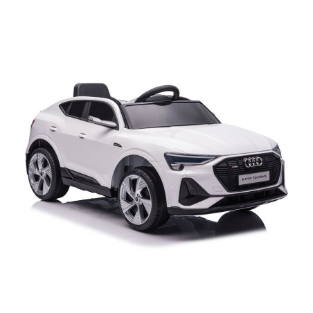 Bil På Batteri Audi E-Tron Vit QLS-6688