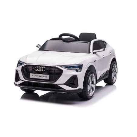 Bil På Batteri Audi E-Tron Vit QLS-6688