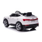 Bil På Batteri Audi E-Tron Vit QLS-6688