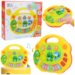 Pianinko Musik Interaktiv för Barn Ljud av Djur Melodier