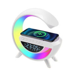 Nattlampa Multifunktions Väckarklocka Induktionsladdare
