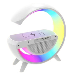 Nattlampa Multifunktions Väckarklocka Induktionsladdare