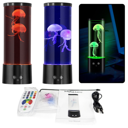 LED-lampa med dekorativa maneter på batteri USB-kabel