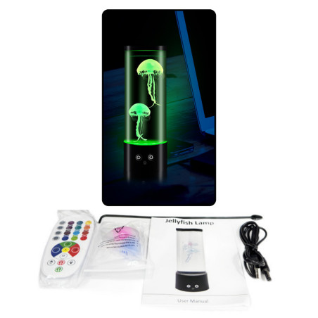 LED-lampa med dekorativa maneter på batteri USB-kabel