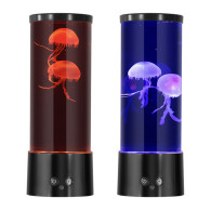 LED-lampa med dekorativa maneter på batteri USB-kabel