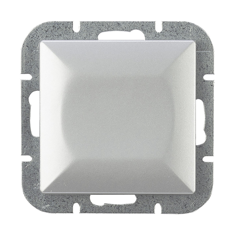 Korsadkoppling Pearl, 10A, 250V, WP-8P, silver