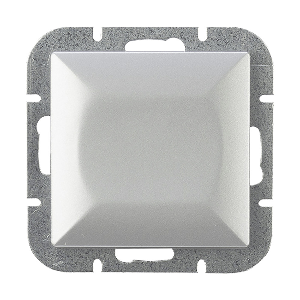 Ringknapp pt Pearl, 10A, 250V, WP-67P, silver Ringknapp pt Pearl, 10A, 250V, WP-67P, silver