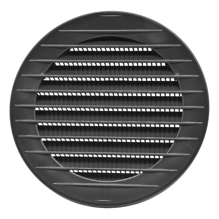 Kort med en rund form och ett nät med 100 maskor, grafitgrå