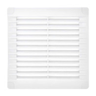 Kratka z zaślepkami 150x150, biała