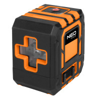 Laserkors 20 m, med fodral och magnetiskt fäste, röd