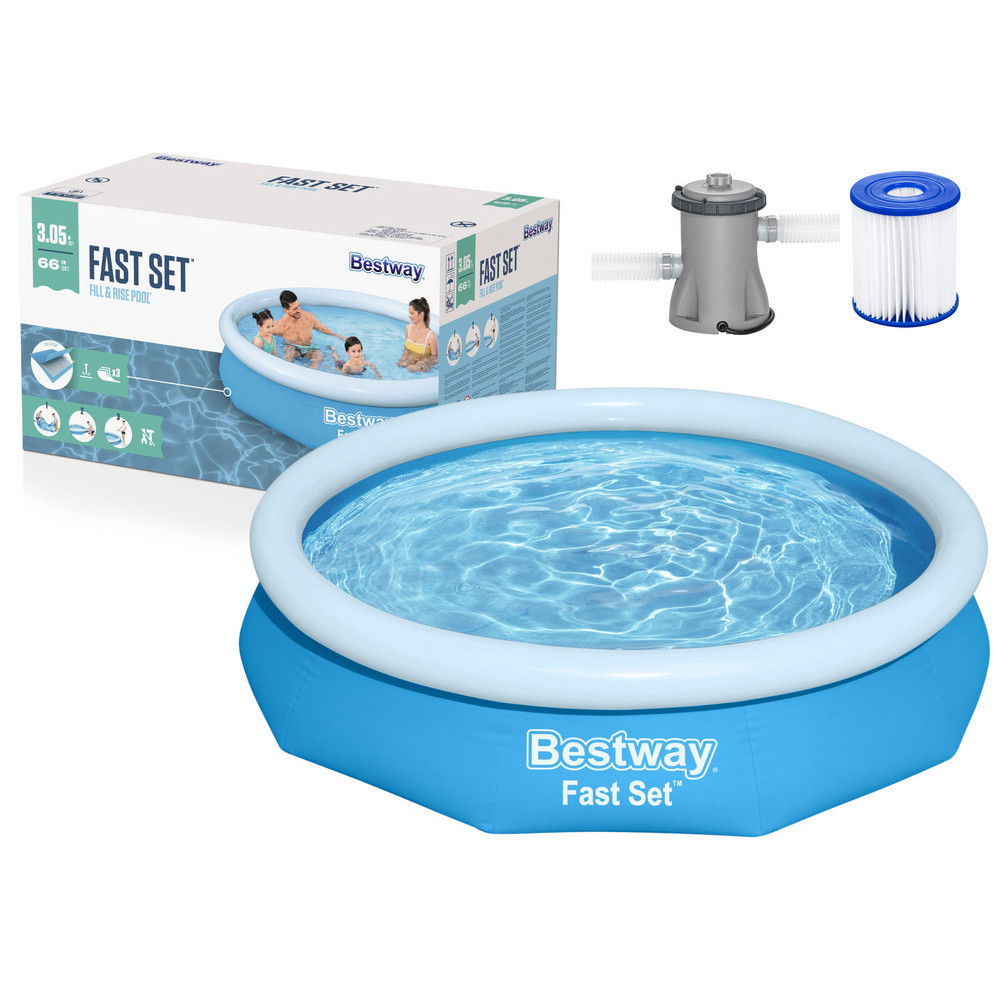 Pool Garden Frame 305 x 66 cm Bestway 57458 Pool Garden Frame 305 x 66 cm Bestway 57458