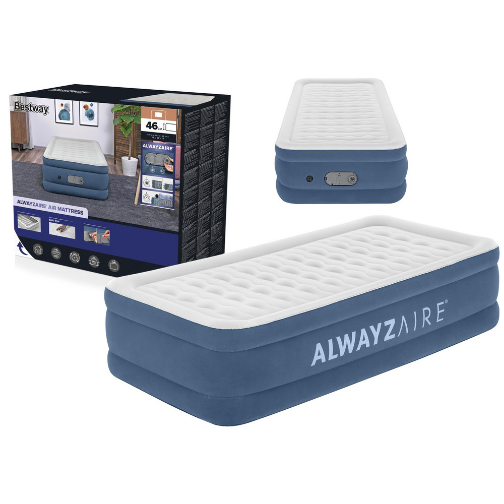 Uppblåsbar madrass 97 x 191 x 46 cm Bestway 6713P Uppblåsbar madrass 97 x 191 x 46 cm Bestway 6713P