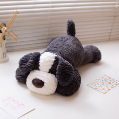 Mjukisdjuret Kramdjur Hund Mörkgrå 30 cm