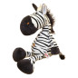 Mjukdjursmaskot Zebra Svartvit 25 cm