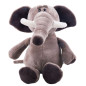 Liten Plyschmaskot Kramdjur Elefant Sugpropp 16cm