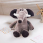 Liten Plyschmaskot Kramdjur Elefant Sugpropp 16cm
