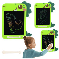 Målarbok Ritplatta För Skrivning LCD Penna Dinosaurie Grön