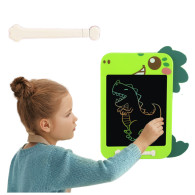 Målarbok Ritplatta För Skrivning LCD Penna Dinosaurie Grön