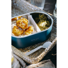 AD 4522 blå Matbehållare med termisk väska