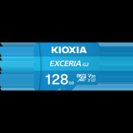 Minneskort microSD 128 GB UHS-I U1 från Kioxia med adapter