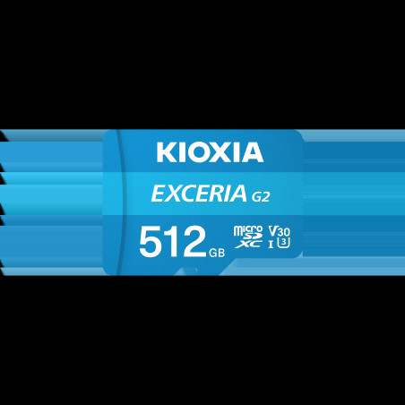 Minneskort microSD 512 GB UHS-I U1 från Kioxia med adapter