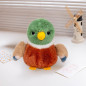 Mjuk plyschmaskot fågeldjur Liten anka 12 cm
