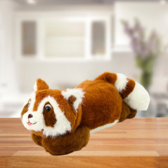 Mjukdjursmaskot Stuffed Animal Sable Brun Liggande 30cm