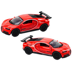 Bil Sportbil 132 med friktionsdrift Röd