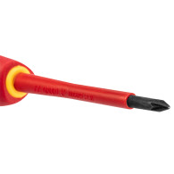 Wkrętak krzyżowy 1000V, PZ1 x 80 mm, S2 stal