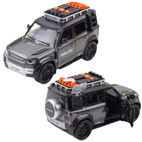 Off-Road Car Rapid Drive Open Door Lights Ljudblandning